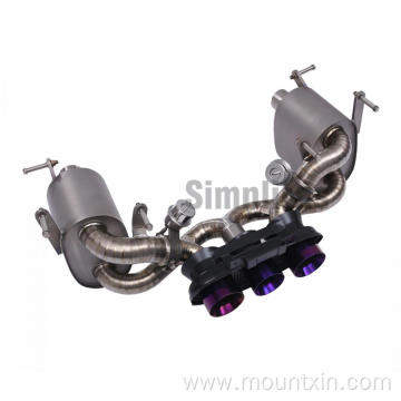 Exhaust System For Ferrari 458 Italia Exhaust Pipe